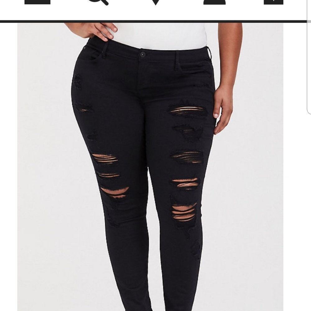 Torrid ripped Jean's